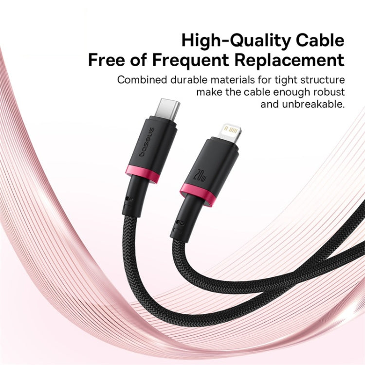 Baseus Dura Series USB-C / Type-C to 8 Pin 20W Fast Charging Cable, Length:2m