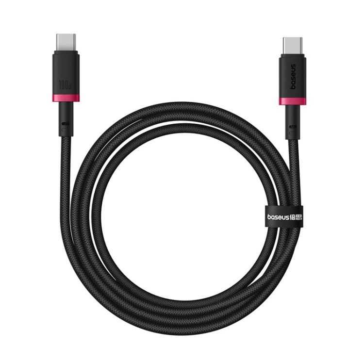 Baseus Dura Series USB-C / Type-C to USB-C / Type-C 100W Fast Charging Cable, Length:1m
