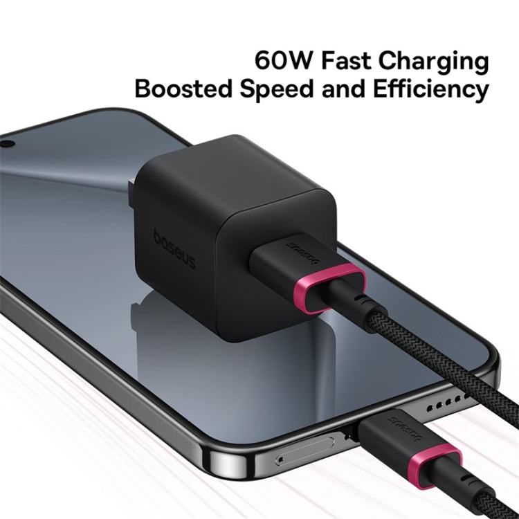 Baseus Dura Series USB to USB-C / Type-C 60W Fast Charging Cable, Length:1m