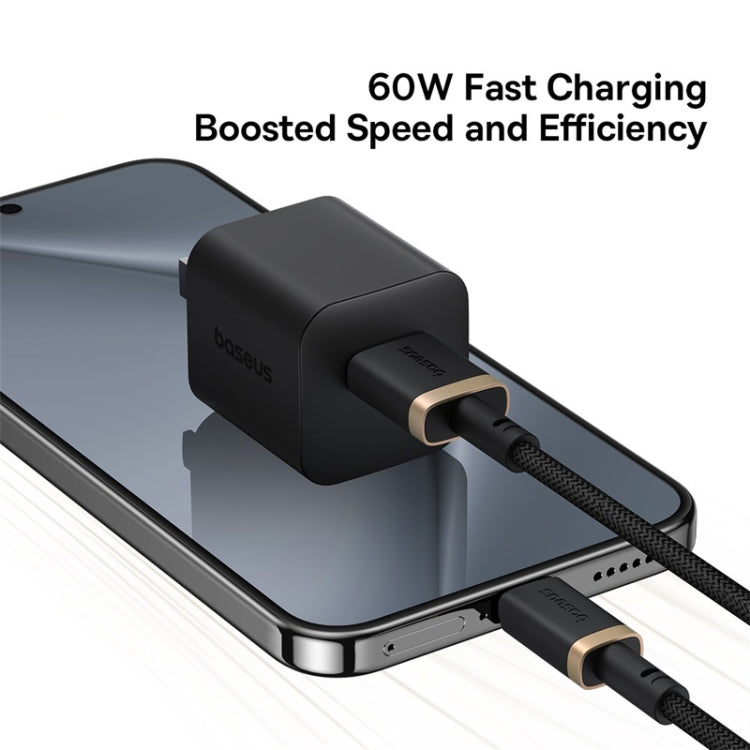 Baseus Dura Series USB to USB-C / Type-C 60W Fast Charging Cable, Length:2m