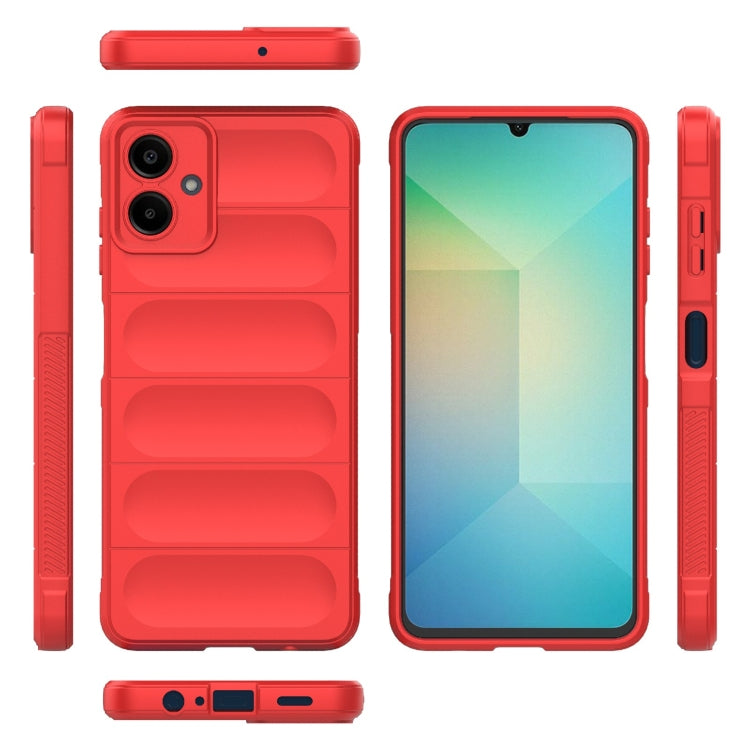 For Samsung Galaxy A06 4G Magic Shield TPU + Flannel Phone Case
