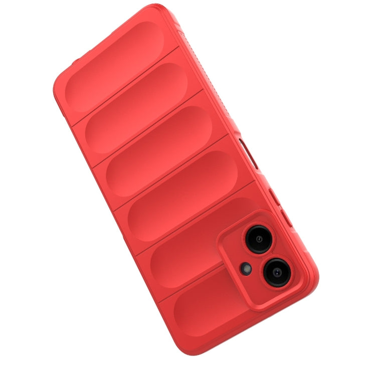 For Samsung Galaxy A06 4G Magic Shield TPU + Flannel Phone Case