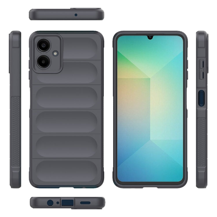 For Samsung Galaxy A06 4G Magic Shield TPU + Flannel Phone Case