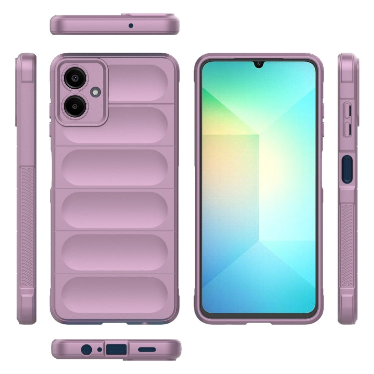 For Samsung Galaxy A06 4G Magic Shield TPU + Flannel Phone Case