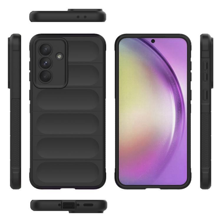 For Samsung Galaxy A56 5G Magic Shield TPU + Flannel Phone Case