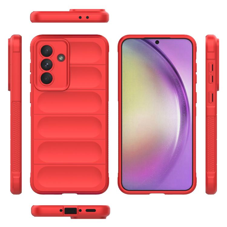 For Samsung Galaxy A56 5G Magic Shield TPU + Flannel Phone Case