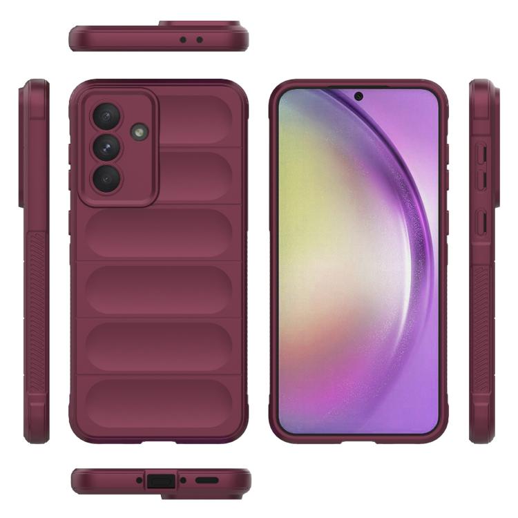 For Samsung Galaxy A36 5G Magic Shield TPU + Flannel Phone Case