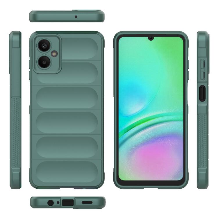 For Samsung Galaxy A06 5G Magic Shield TPU + Flannel Phone Case