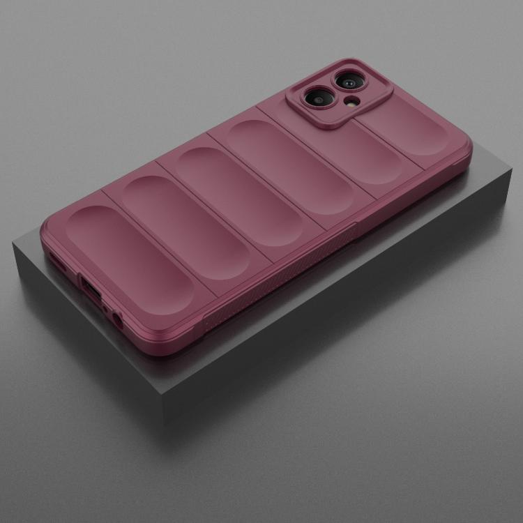 For Samsung Galaxy A06 5G Magic Shield TPU + Flannel Phone Case