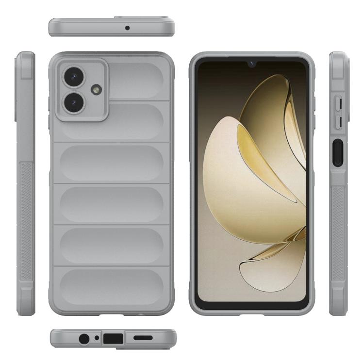 For Samsung Galaxy A07 4G Magic Shield TPU + Flannel Phone Case