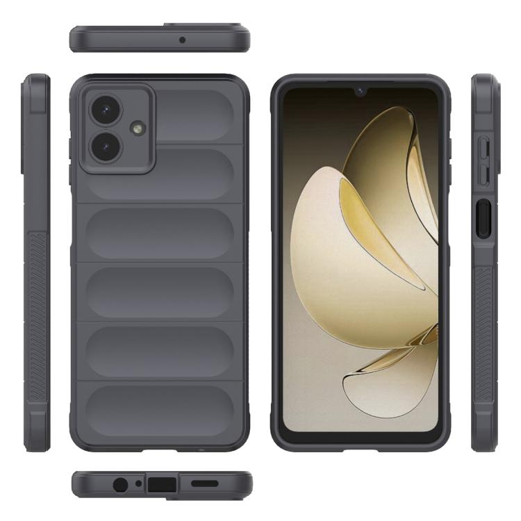 For Samsung Galaxy A07 4G Magic Shield TPU + Flannel Phone Case