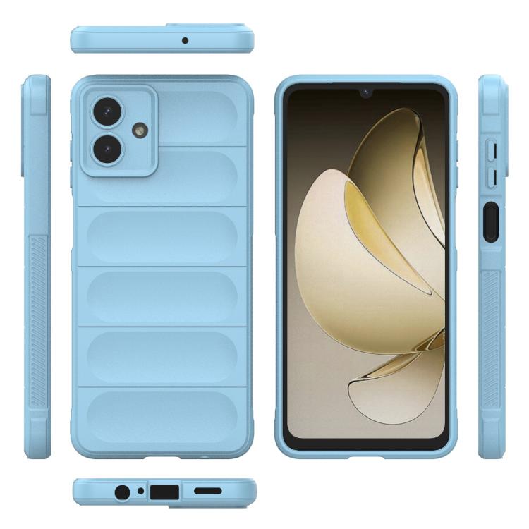 For Samsung Galaxy A07 4G Magic Shield TPU + Flannel Phone Case