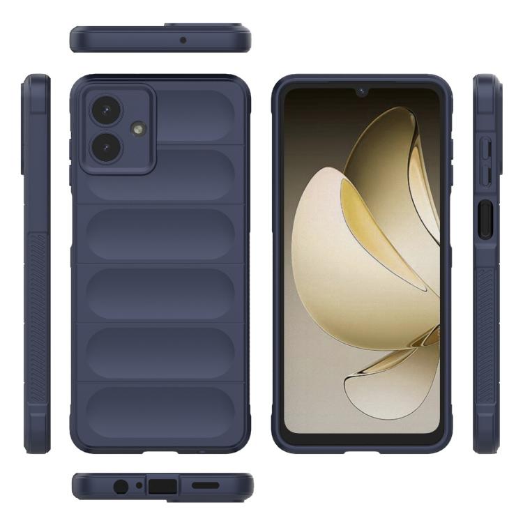 For Samsung Galaxy A07 4G Magic Shield TPU + Flannel Phone Case