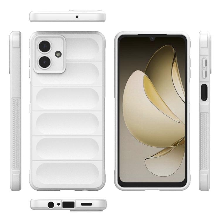 For Samsung Galaxy A07 4G Magic Shield TPU + Flannel Phone Case