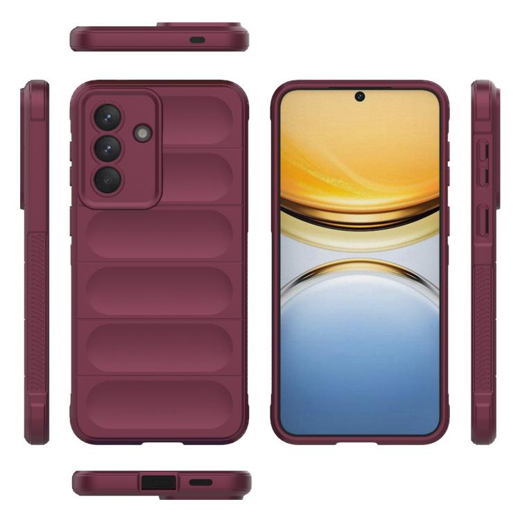 For Samsung Galaxy A57 5G Magic Shield TPU + Flannel Phone Case