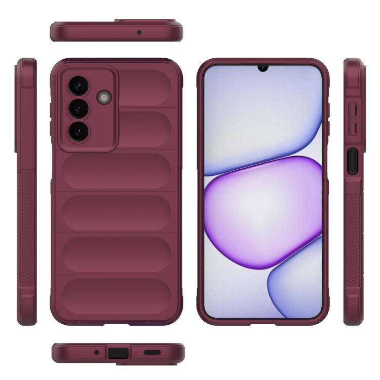 For Samsung Galaxy A27 5G Magic Shield TPU + Flannel Phone Case