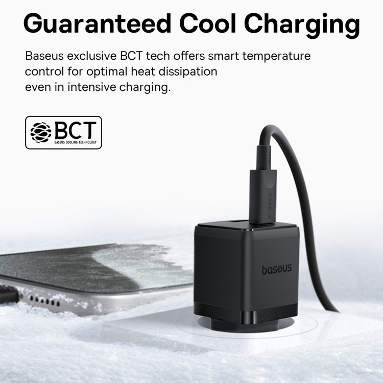 Baseus PD30W USB, USB-C / Type-C Fast Charger, Plug Type:EU Plug