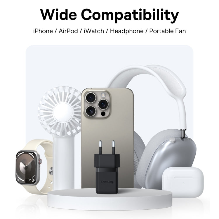 Baseus PD30W USB, USB-C / Type-C Fast Charger, Plug Type:EU Plug