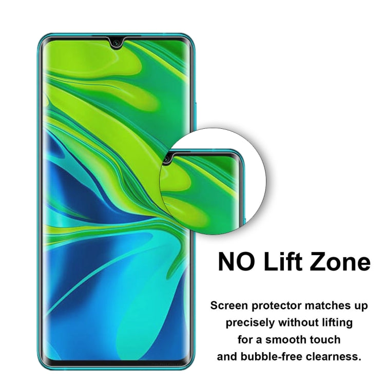 For Xiaomi Mi CC9 Pro 50 PCS 3D Curved Silk-screen PET Full Coverage Protective Film(Transparent)