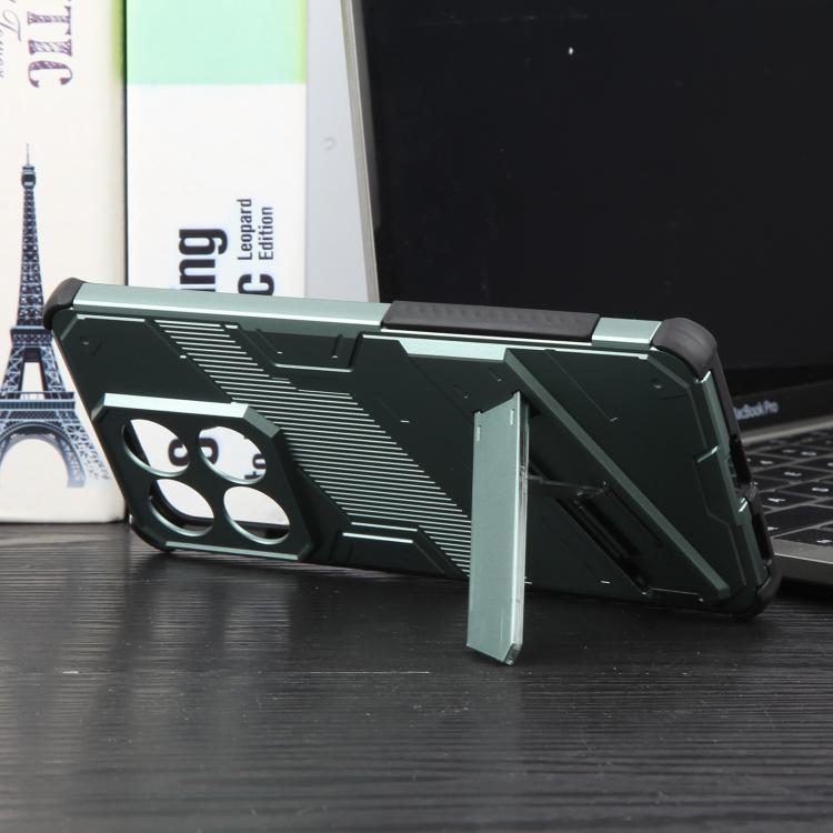 For Motorola Edge 60 Fusion 5G Global Punk Armor 2 in 1 PC + TPU Phone Case with Holder