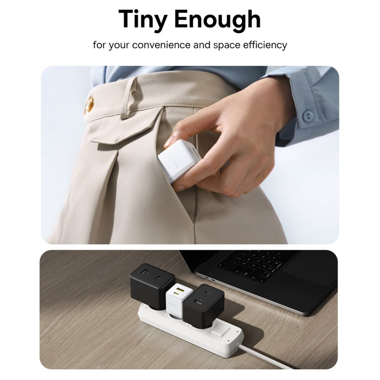 Baseus PD20W USB, USB-C / Type-C Fast Charger, Plug Type:EU Plug