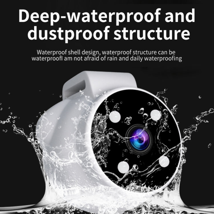 A9 Pet Recorder Tracking Playback IPX6 Waterproof - White