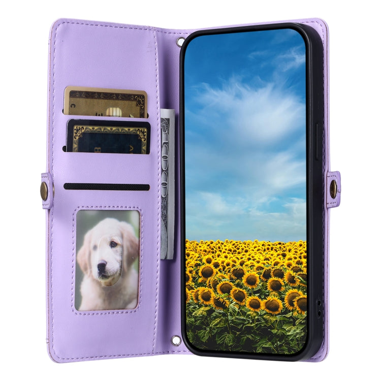 For Xiaomi 14 Wallet Multi-card Slot Leather Phone Case with Lanyard