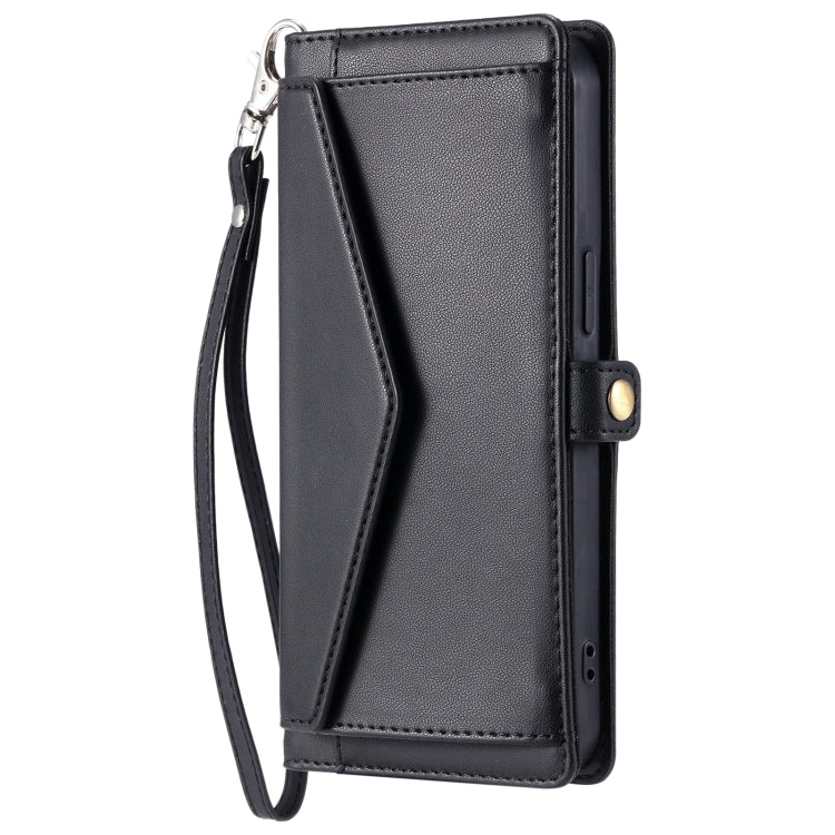 For Xiaomi 15 Wallet Multi-card Slot Leather Phone Case with Lanyard