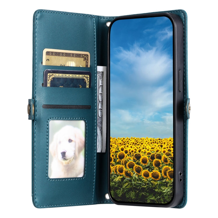 For Redmi Note 12R Wallet Multi-card Slot Leather Phone Case with Lanyard