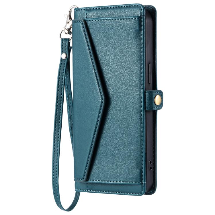 For Redmi Note 14 Pro 4G Wallet Multi-card Slot Leather Phone Case with Lanyard