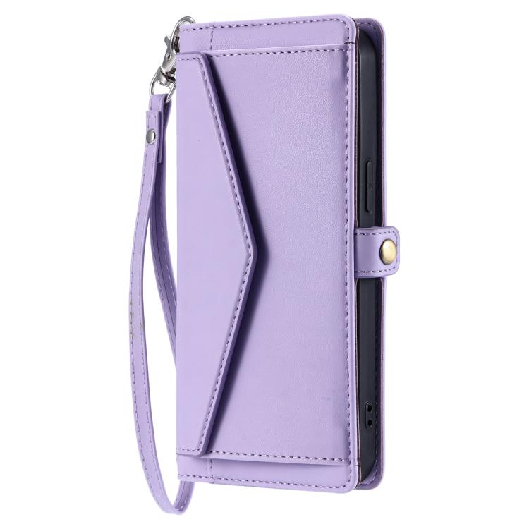 For Redmi Note 14 Pro 4G Wallet Multi-card Slot Leather Phone Case with Lanyard
