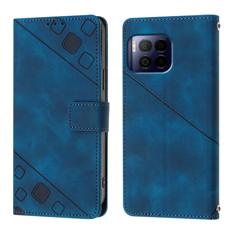 For T-Mobile REVVL 7 Pro 5G Skin-feel Embossed Leather Phone Case