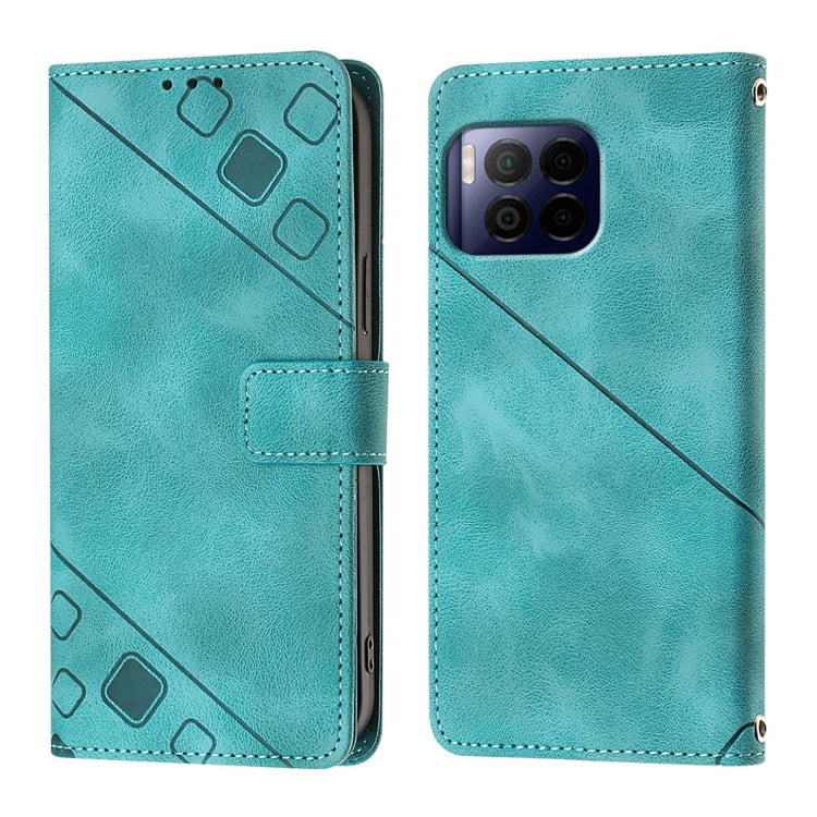 For T-Mobile REVVL 7 Pro 5G Skin-feel Embossed Leather Phone Case