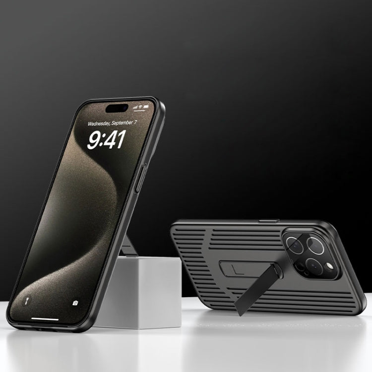 For iPhone 16 Pro Max Extraordinary Cooling Holder Phone Case