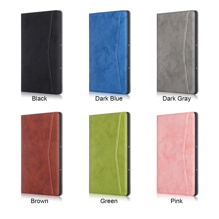 For Huawei Enjoy Tablet 2 10.1 inch / Honor Pad 6 10.1 inch Marble Cloth Texture Horizontal Flip Leather Case with Holder