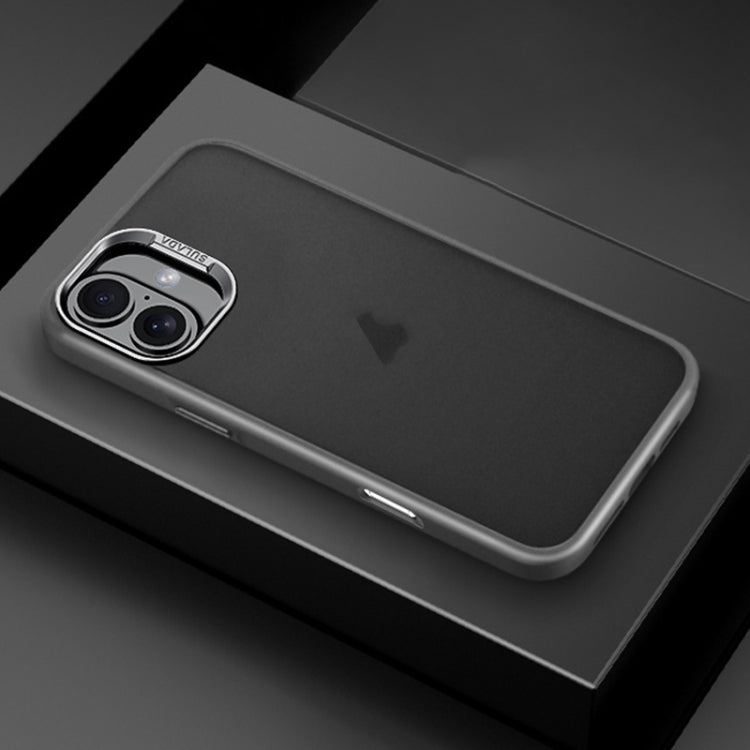 For iPhone 16 SULADA Skin Feel Matte Shockproof Phone Case