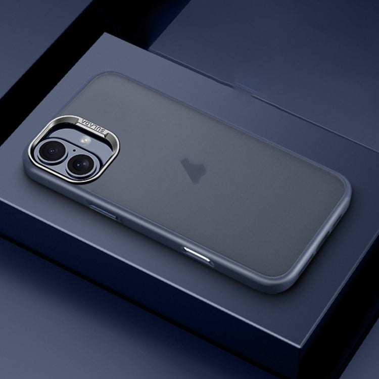 For iPhone 16 SULADA Skin Feel Matte Shockproof Phone Case