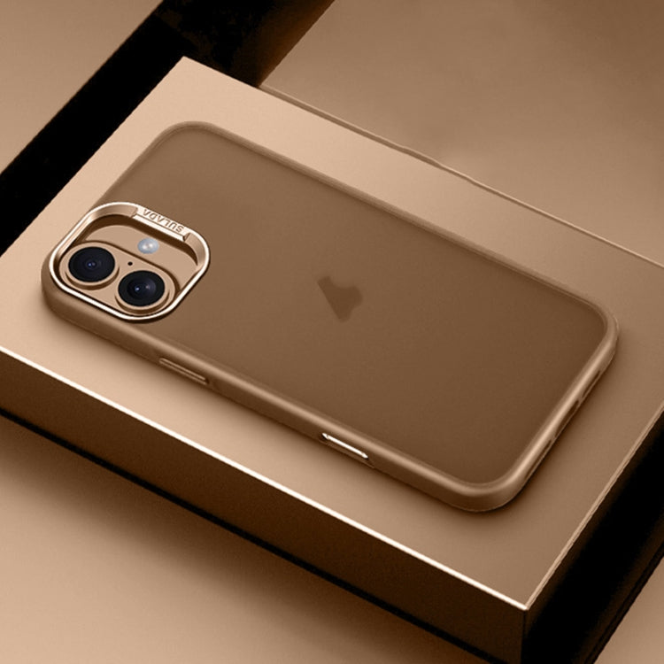 For iPhone 16 SULADA Skin Feel Matte Shockproof Phone Case