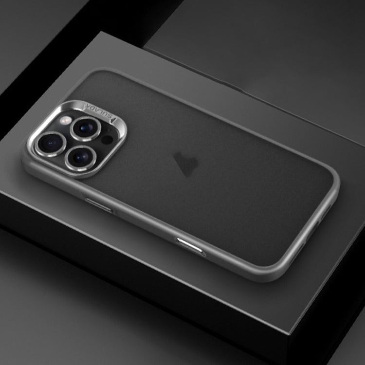 For iPhone 16 Pro SULADA Skin Feel Matte Shockproof Phone Case