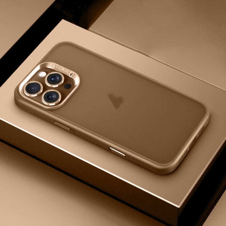 For iPhone 16 Pro Max SULADA Skin Feel Matte Shockproof Phone Case