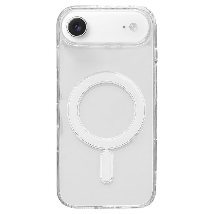 For iPhone Air Clear Acrylic TPU MagSafe Phone Case, Pop-up Animation Version - Transparent