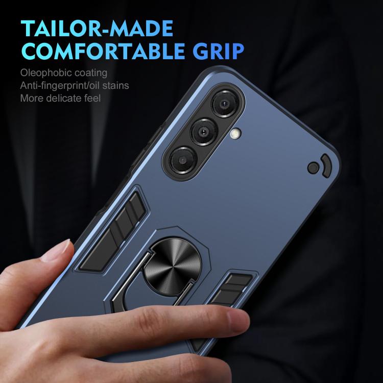 For Samsung Galaxy A17 5G Shockproof Metal Ring Holder Phone Case