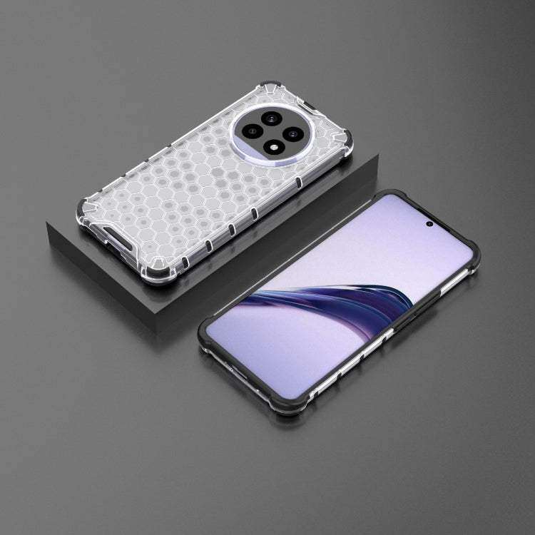 For Realme 13 Pro 5G Global Shockproof Honeycomb PC + TPU Protective Phone Case