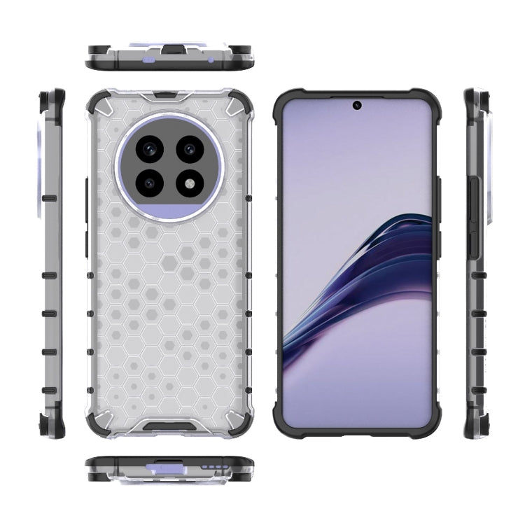 For Realme 13 Pro 5G Global Shockproof Honeycomb PC + TPU Protective Phone Case