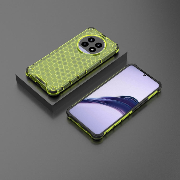 For Realme 13 Pro 5G Global Shockproof Honeycomb PC + TPU Protective Phone Case
