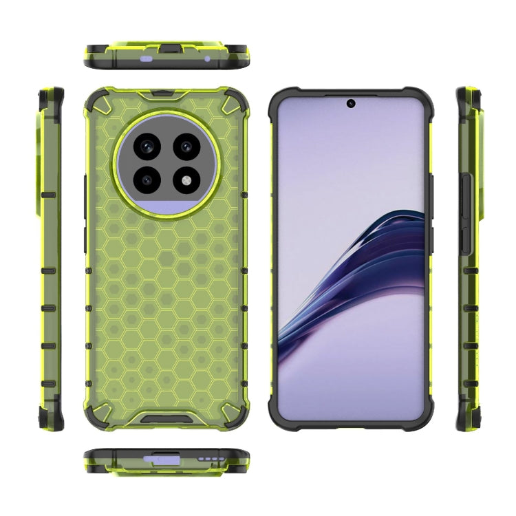 For Realme 13 Pro 5G Global Shockproof Honeycomb PC + TPU Protective Phone Case