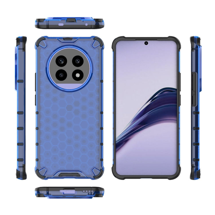 For Realme 13 Pro 5G Global Shockproof Honeycomb PC + TPU Protective Phone Case