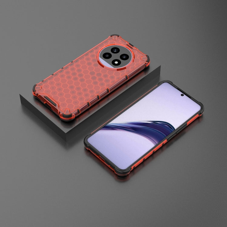 For Realme 13 Pro 5G Global Shockproof Honeycomb PC + TPU Protective Phone Case