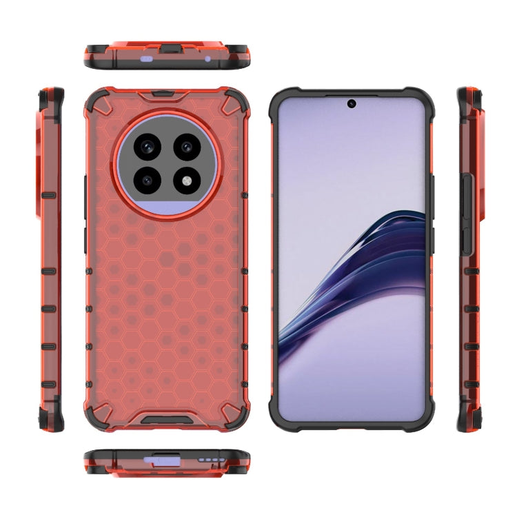 For Realme 13 Pro 5G Global Shockproof Honeycomb PC + TPU Protective Phone Case