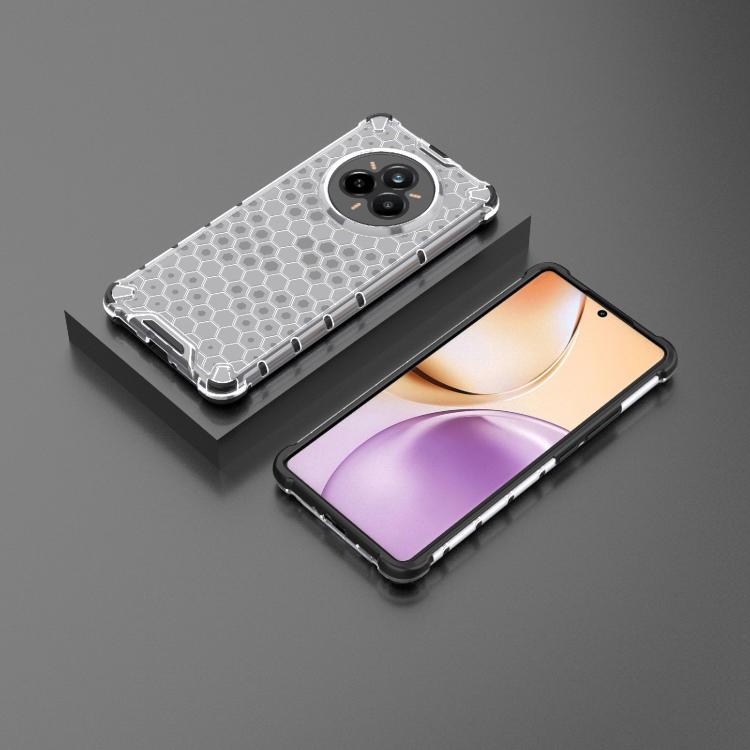 For Realme 14 Pro 5G Global Shockproof Honeycomb PC + TPU Protective Phone Case
